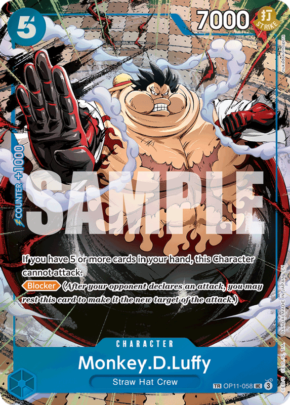 Monkey.D.Luffy OP13 OP11-058 TR