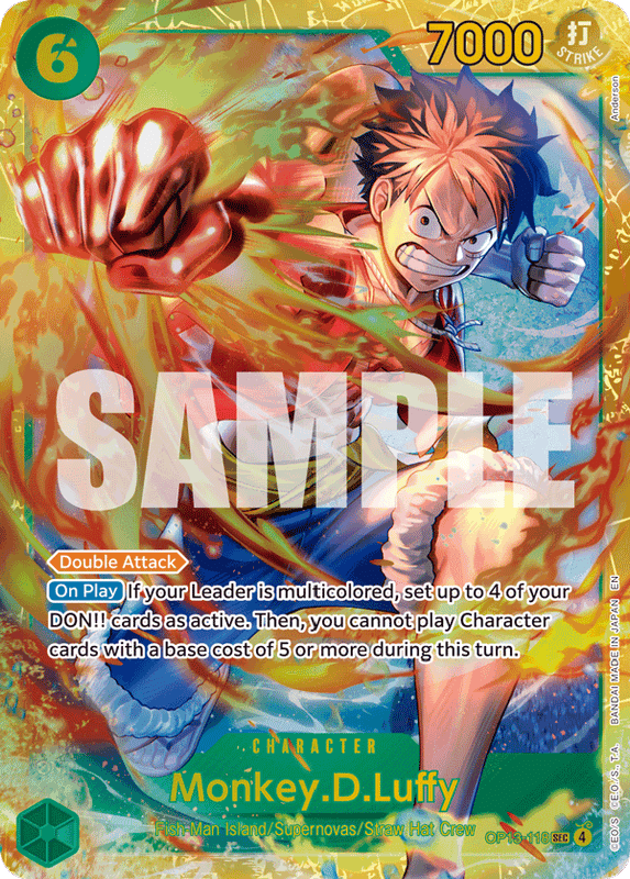 Monkey.D.Luffy OP13-118 AA