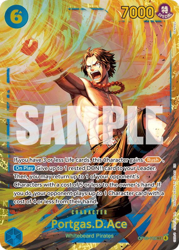 Portgas.D.Ace OP13-119 AA