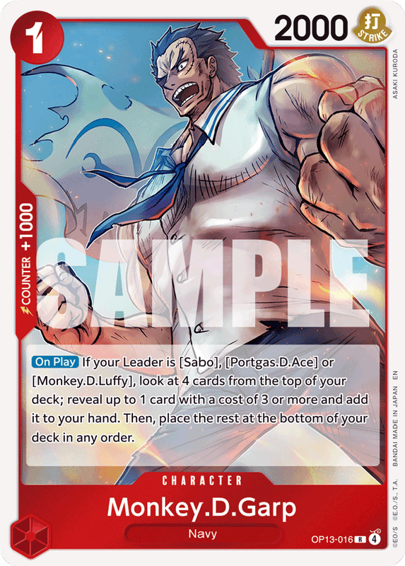 Monkey.D.Garp OP13-016