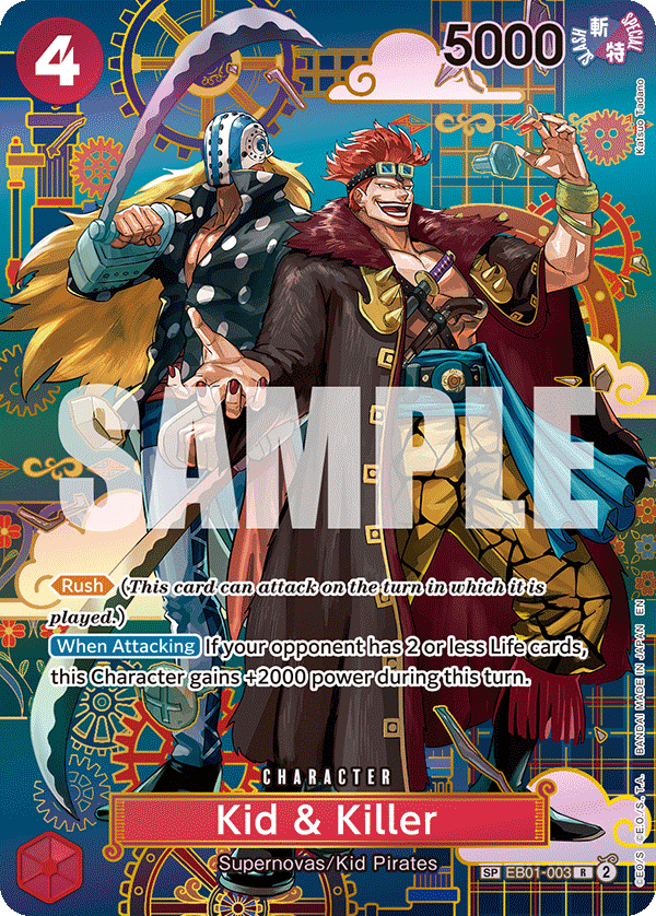 Kid & Killer OP14-EB04 EB01-003 SP