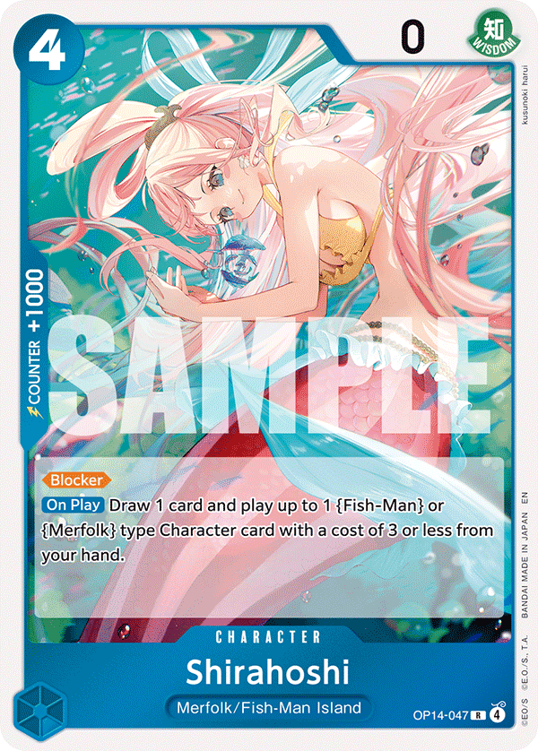 Shirahoshi OP14-047