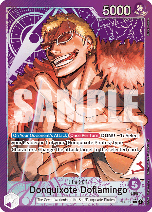 Donquixote Doflamingo OP14-060 AA