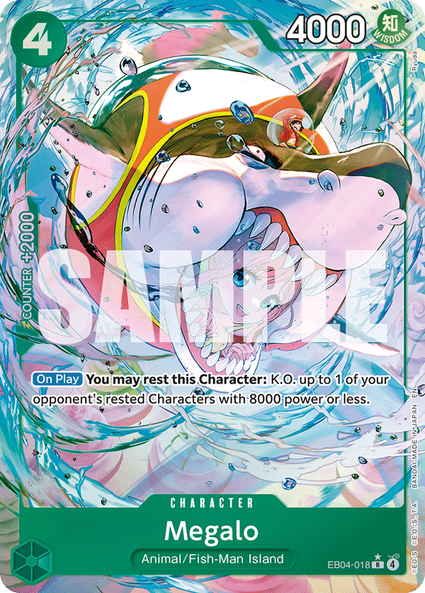 Megalo OP14-EB04 EB04-018 AA