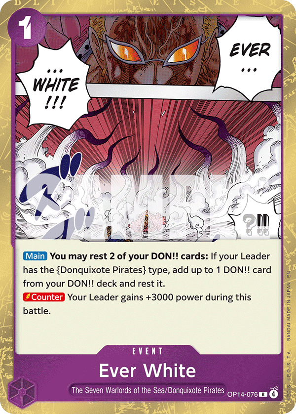 Ever White OP14-076