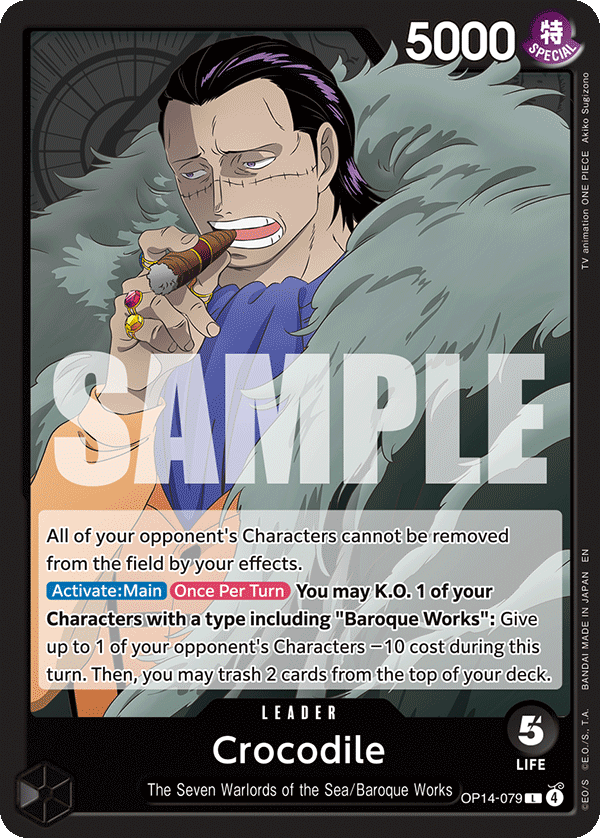 Crocodile OP14-079