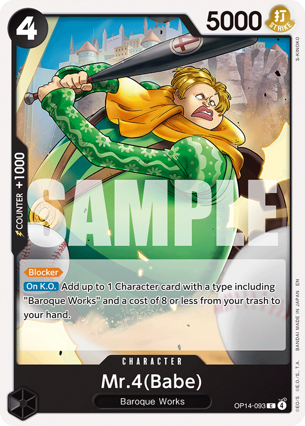 Mr.4(Babe) OP14-093 C