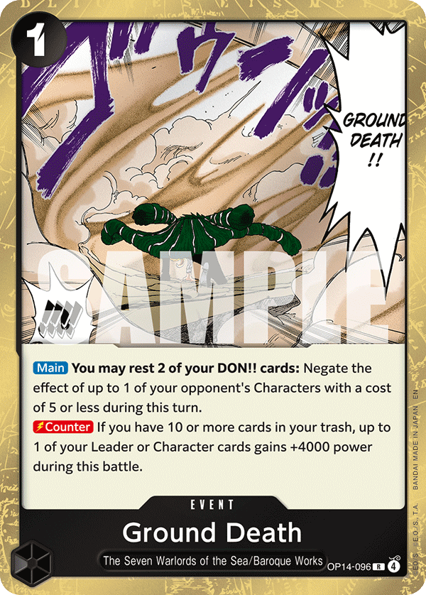 Ground Death OP14-096 R