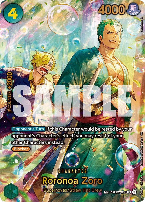 Roronoa Zoro OP14-EB04 PRB02-006 SP