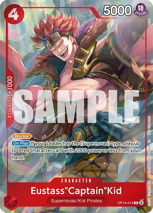 Eustass"Captain"Kid - OP14-014 (Dash Pack)  OP14-014 FA R