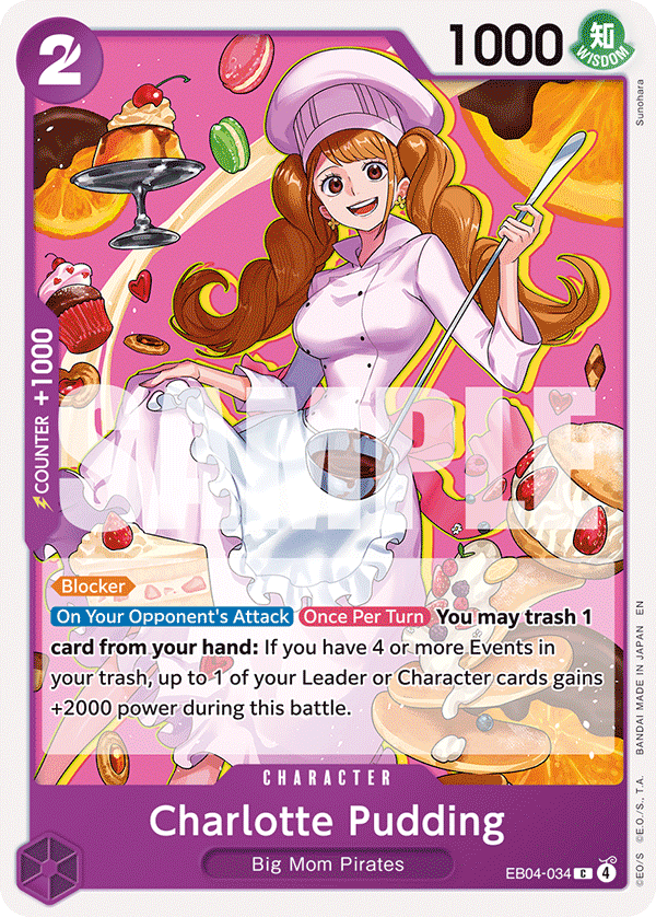 Charlotte Pudding OP14-EB04 EB04-034