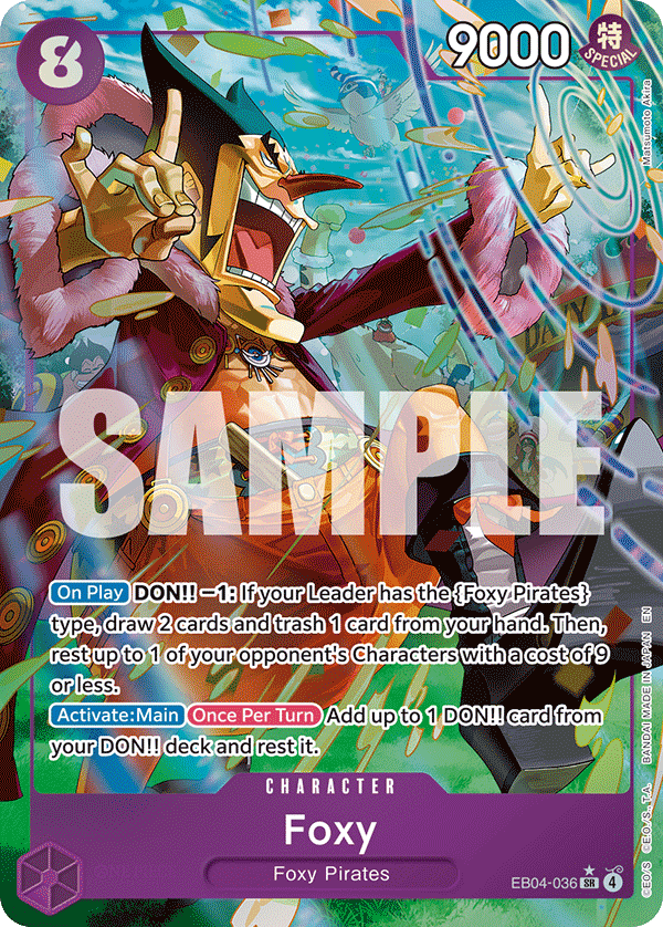 Foxy OP14-EB04 EB04-036 AA