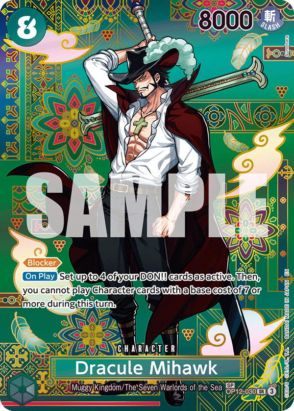 Dracule Mihawk OP14-EB04 OP12-030 SP
