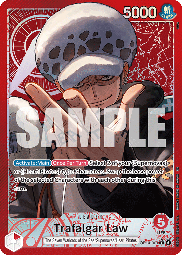 Trafalgar Law OP14-001 AA
