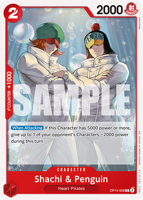 Shachi & Penguin OP14-006