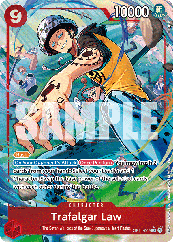 Trafalgar Law OP14-009 AA