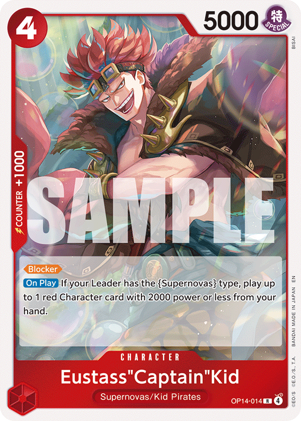 Eustass"Captain"Kid OP14-014