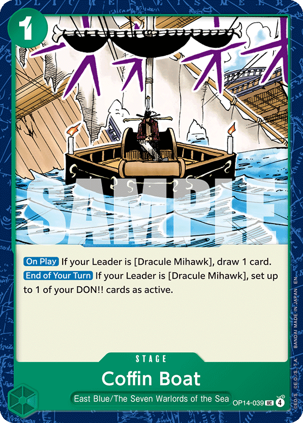 Coffin Boat OP14-039
