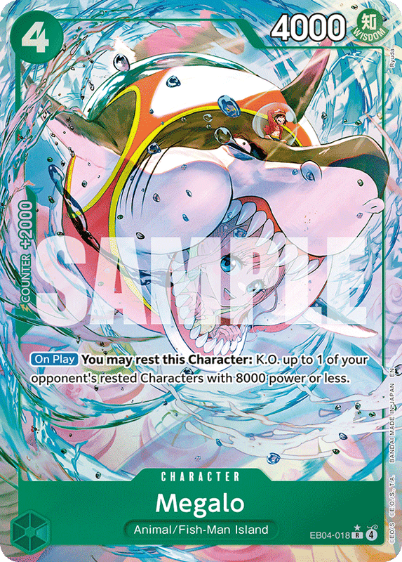 Megalo OP14-EB04 EB04-018 AA