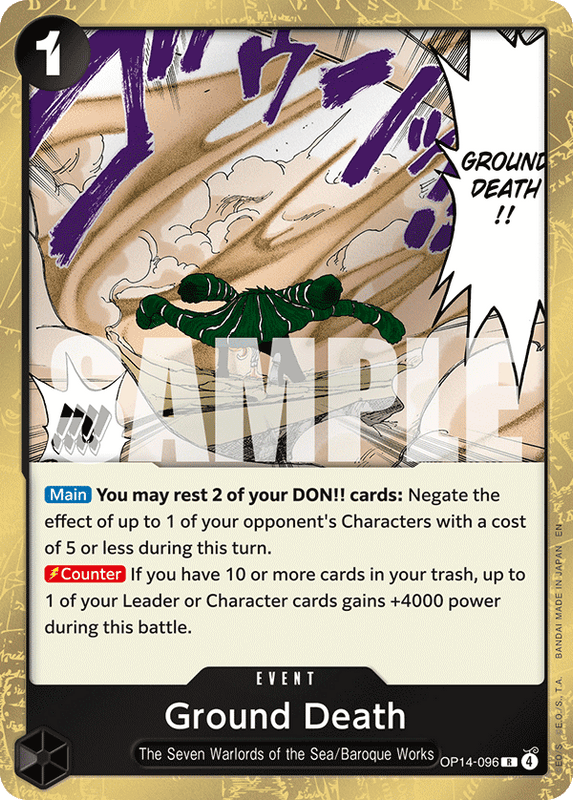 Ground Death OP14-096 R