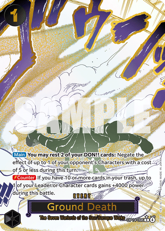 Ground Death OP14-096 AA R