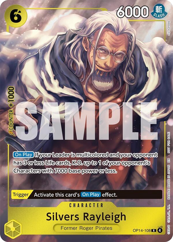 Silvers Rayleigh (Dash Pack)Â  OP14-108 FA R
