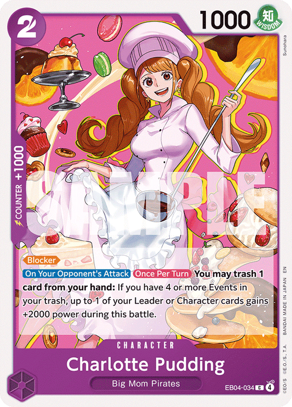 Charlotte Pudding OP14-EB04 EB04-034