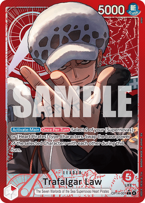 Trafalgar Law OP14-001 AA