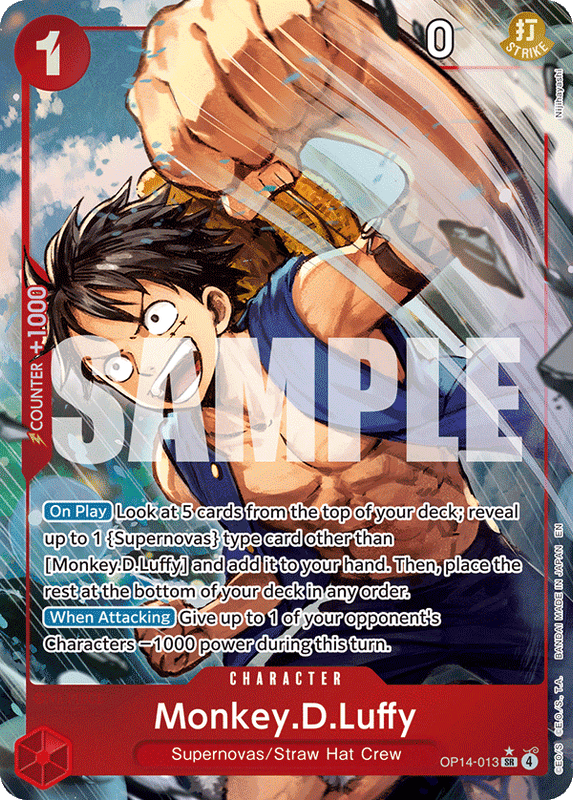 Monkey.D.Luffy OP14-013 AA