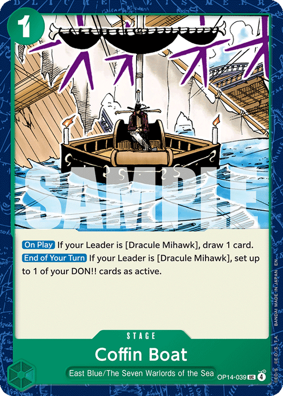Coffin Boat OP14-039