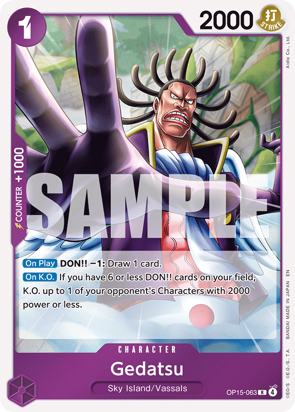 Gedatsu OP15-063
