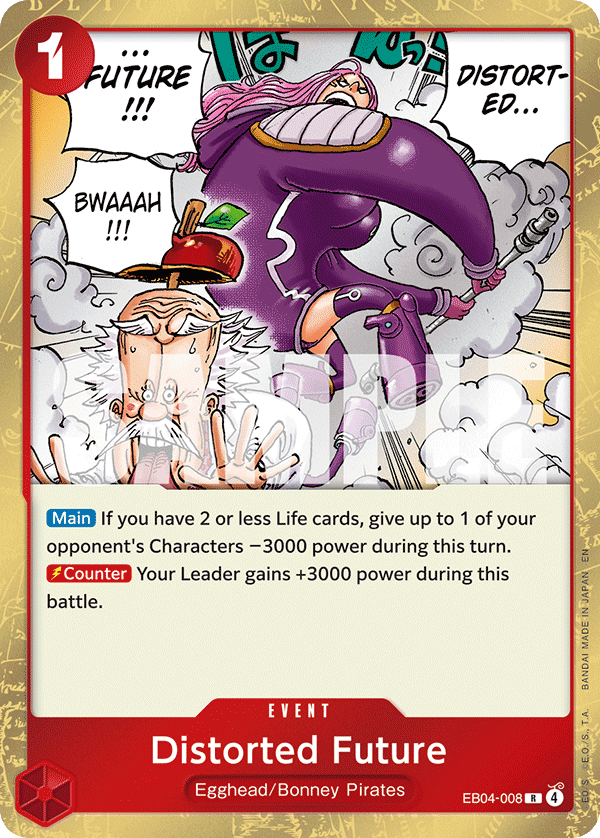 Distorted Future OP15-EB04 EB04-008