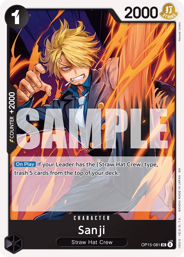 Sanji OP15-081
