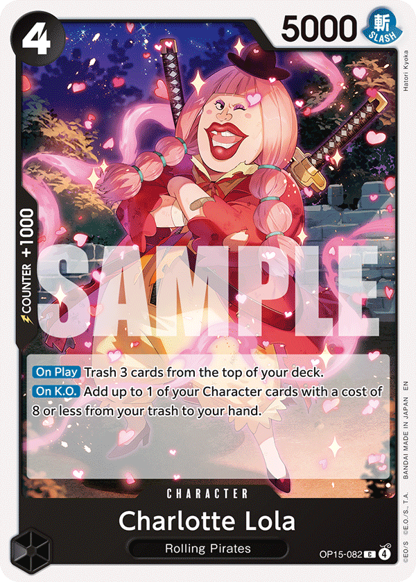 Charlotte Lola OP15-082
