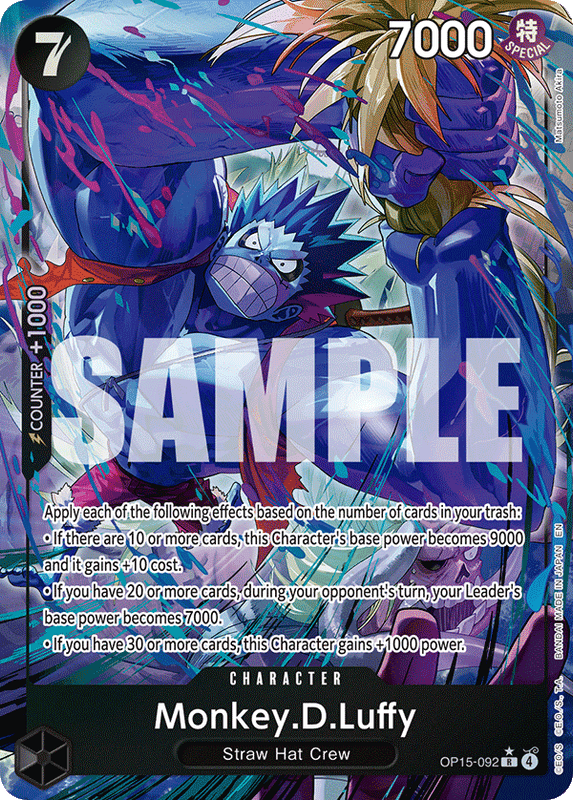 Monkey.D.Luffy OP15-092 AA R