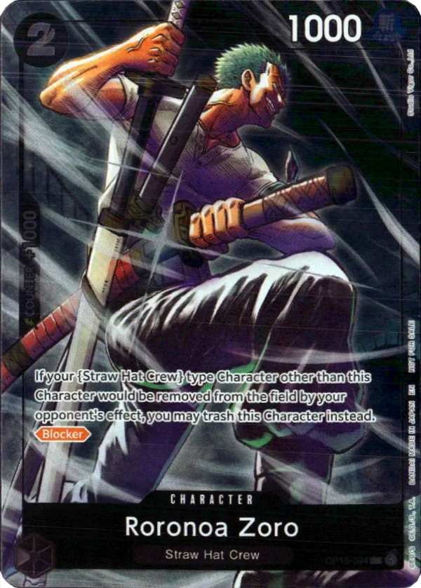 Roronoa Zoro Dash Pack OP15-094 Dash UC