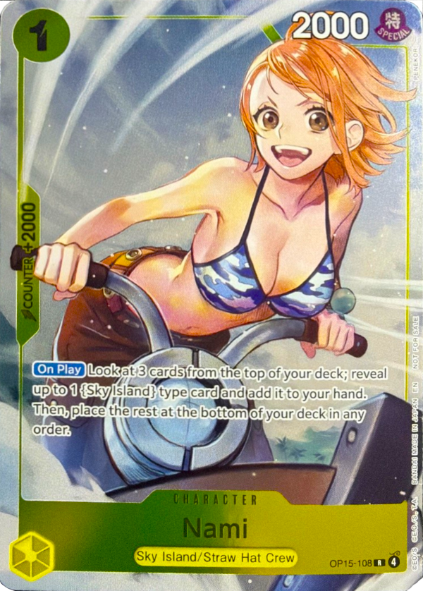 Nami Dash Pak OP15-108 Dash R
