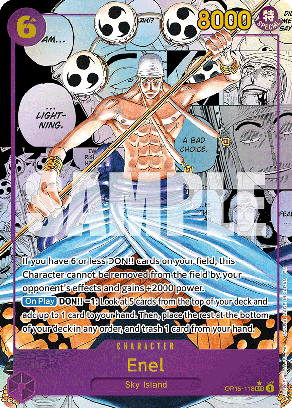 Enel OP15-118 M SEC Manga
