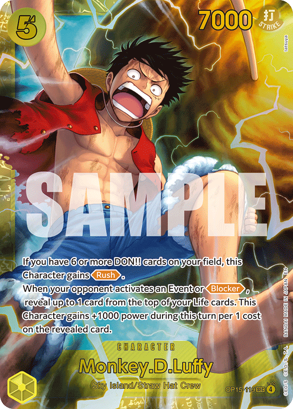 Monkey.D.Luffy OP15-119 SEC