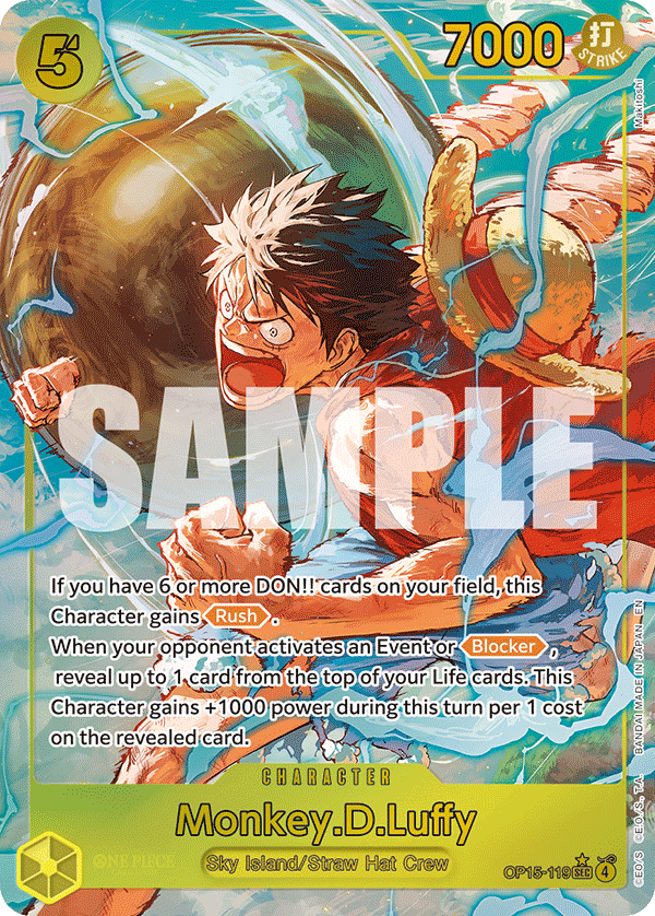 Monkey.D.Luffy OP15-119 AA SEC
