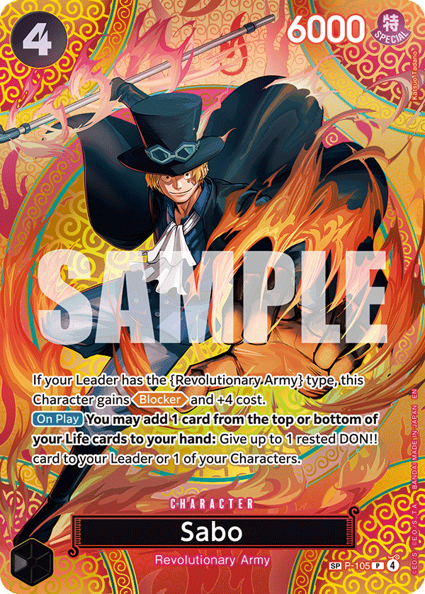 Sabo OP14-014 FA SP CARD