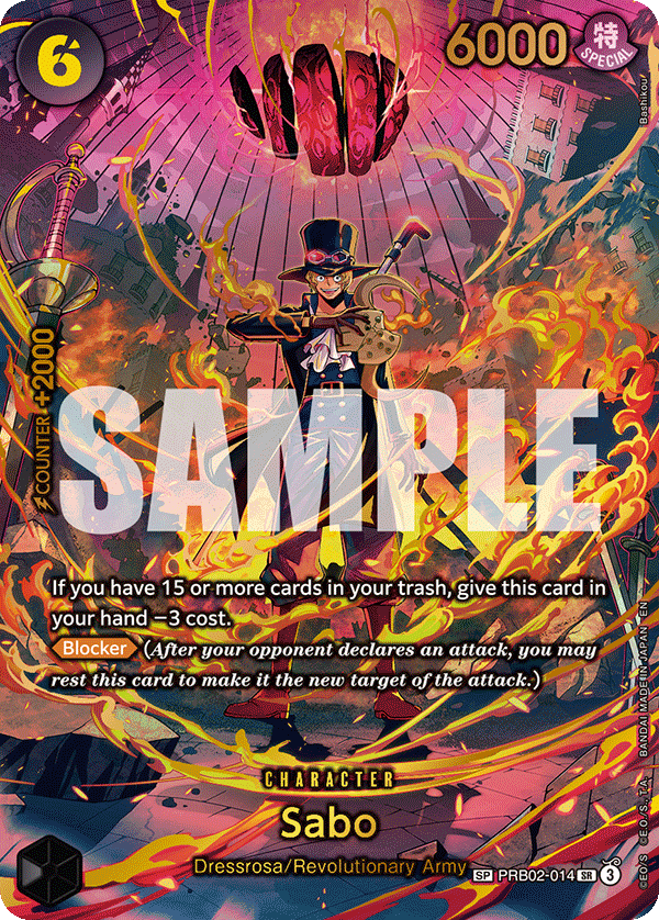 Sabo OP14-029 FA SP CARD