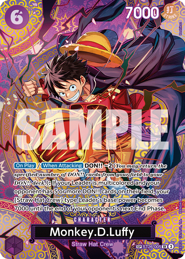Monkey.D.Luffy OP14-029 FA SP CARD