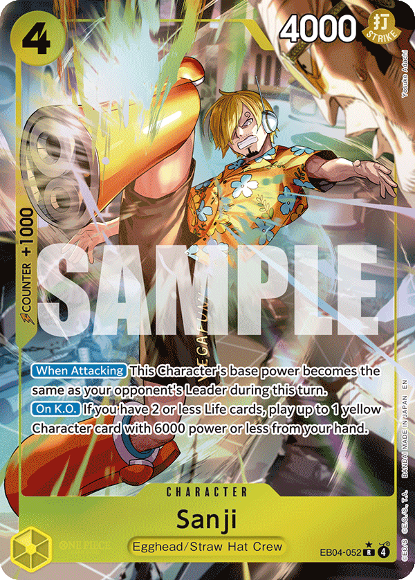 Sanji OP15-EB04 EB04-052 AA