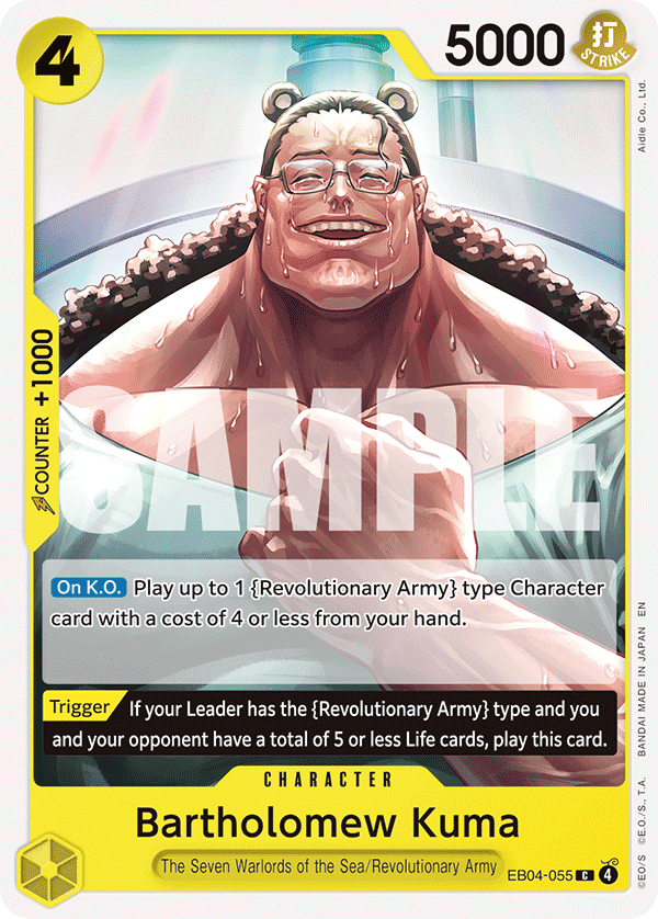 Bartholomew Kuma OP15-EB04 EB04-055