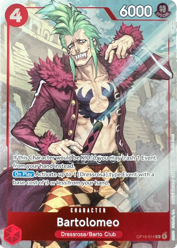 Bartolomeo Dash Pack OP15-014 Dash
