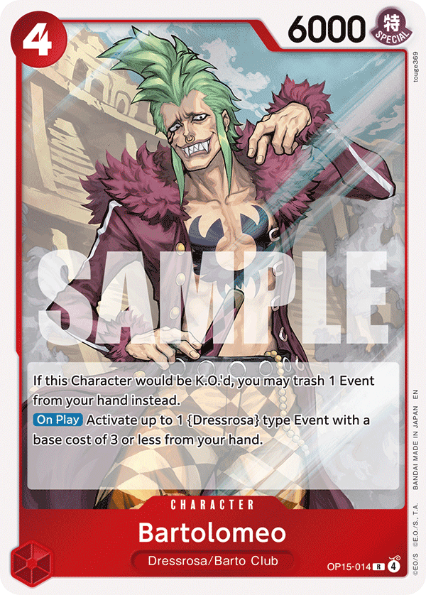 Bartolomeo OP15-014