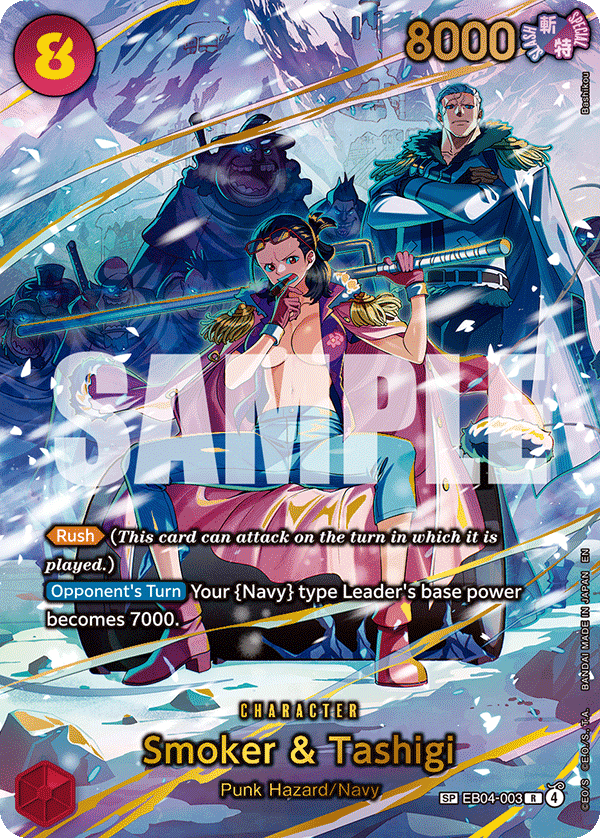 Smoker & Tashigi OP15-EB04 EB04-003 AA SP CARD