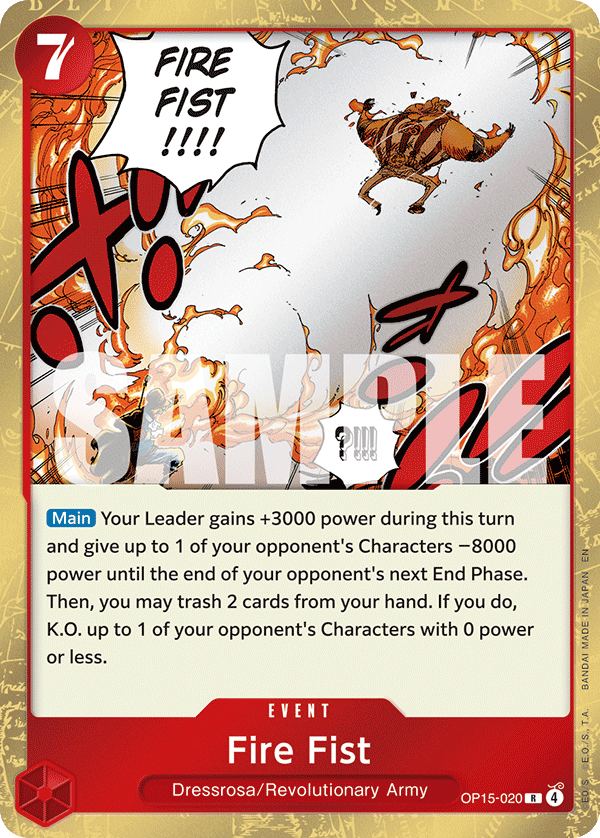 Fire Fist OP15-020