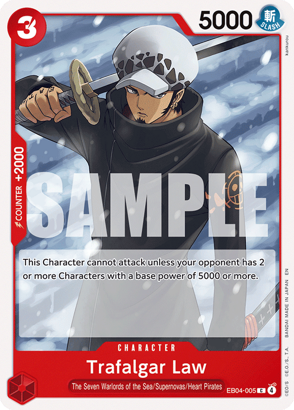 Trafalgar Law OP15-EB04 EB04-005